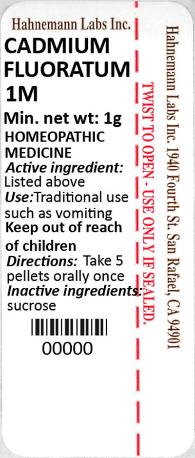 Cadmium Fluoratum 1M 1g - Cadmium Fluoratum 1M 1g